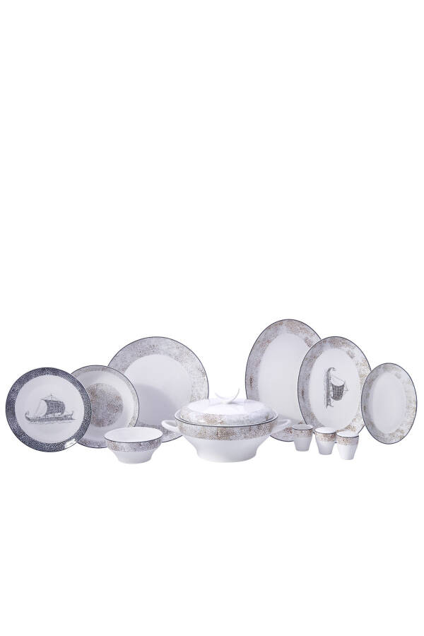 Lidya Collection 60 Piece Dinner Set - 9