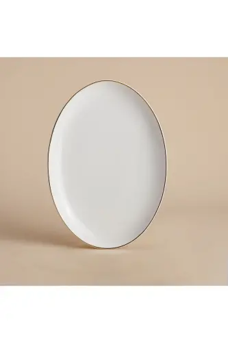 Lidya Collection 60 Piece Gold Dinner Set - 7