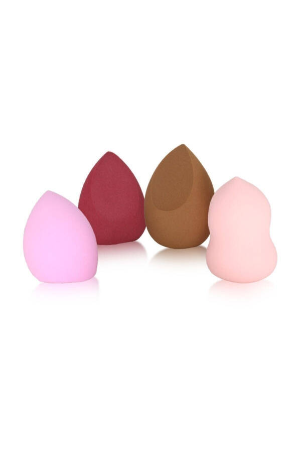 Life 4 Piece Makeup Sponge in Original Packaging - Large Size - 1