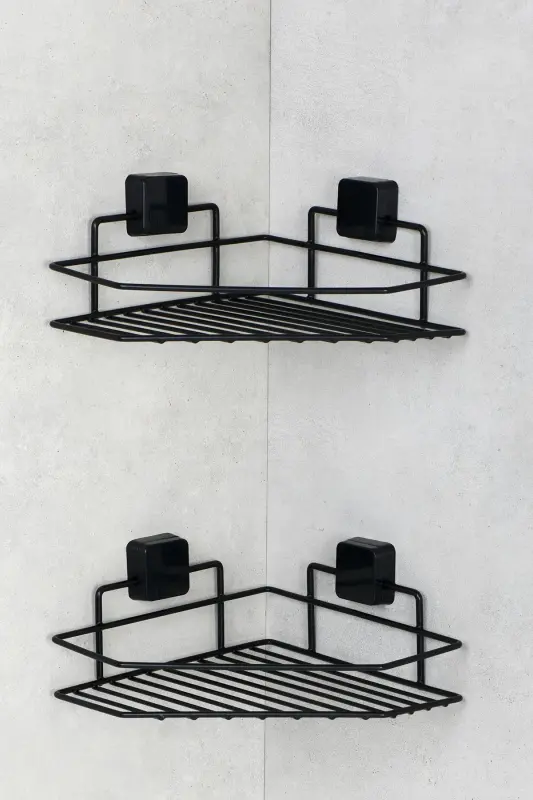 Lifetime Stainless Steel Adhesive Bathroom Shelf, Bathroom Organizer, Shampoo Rack - 2