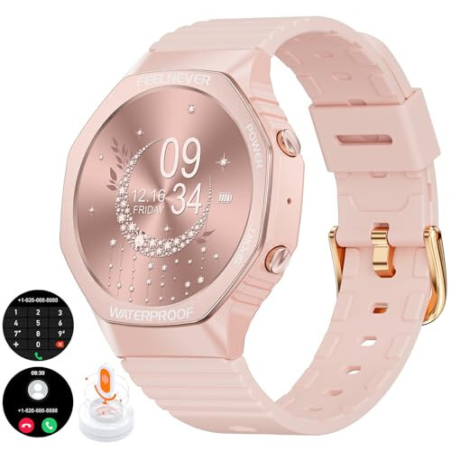 LIGE Smart Watches for Women (Dials & Answer), 1.32