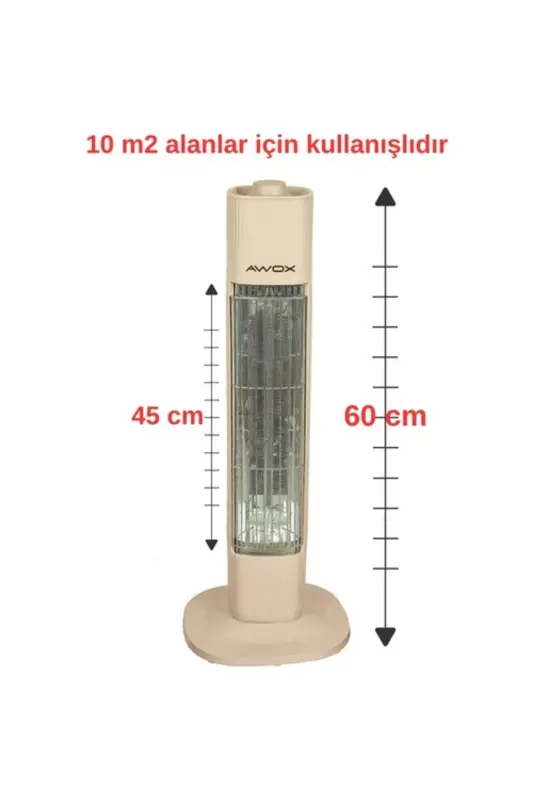 Ligero X9502 Karbon Isıtıcı - Bej - 3