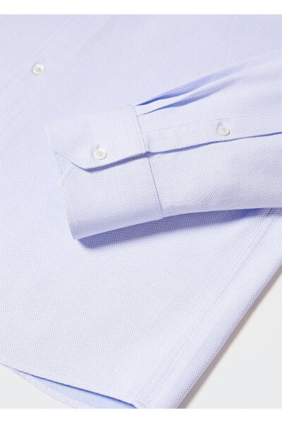 Light Blue Men's Shirt 57904009 - 7