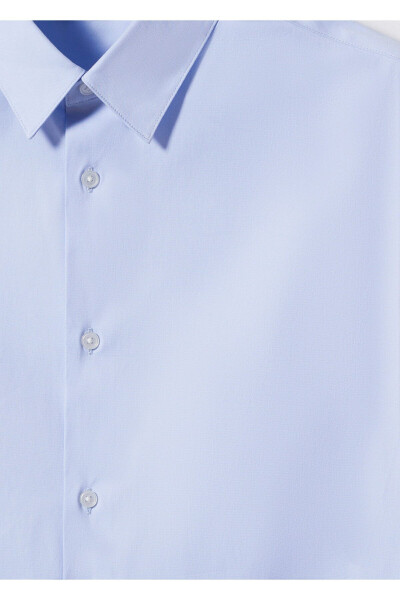 Light Blue Men's Shirt 57904009 - 10