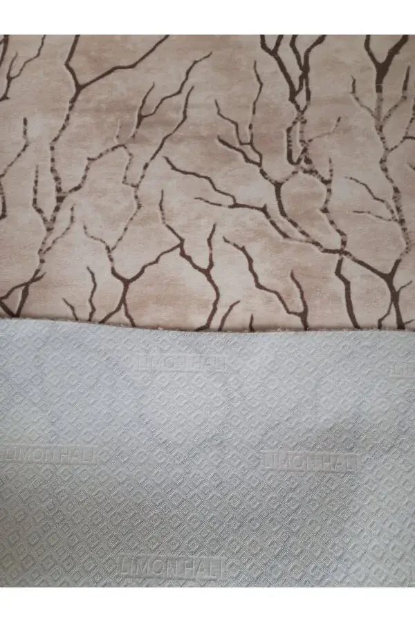 Light Brown Washable Anti-slip Base Four Season Living Room, Bathroom, Balcony, Youth Room Cut Runner - 4