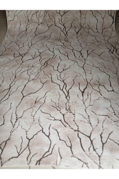 Light Brown Washable Anti-slip Base Four Season Living Room, Bathroom, Balcony, Youth Room Cut Runner - 5