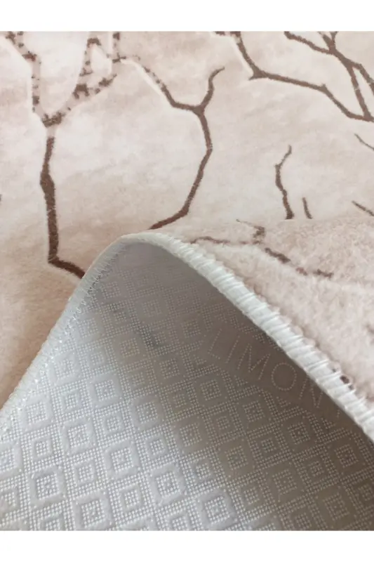 Light Brown Washable Anti-slip Base Four Season Living Room, Bathroom, Balcony, Youth Room Cut Runner - 7