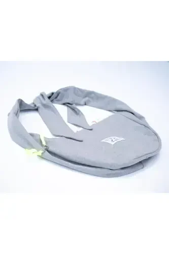 Light Gray Dog Carrier Bag (PET SLING) Baby Carrier-LIGHT GRAY - 6