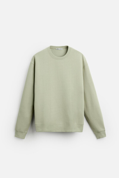 Light green crewneck sweatshirt - 22