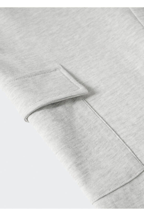 Light Grey Pants for Girls - 8