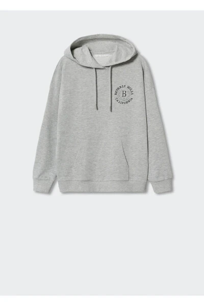Light Grey Sweatshirt for Girls - 3