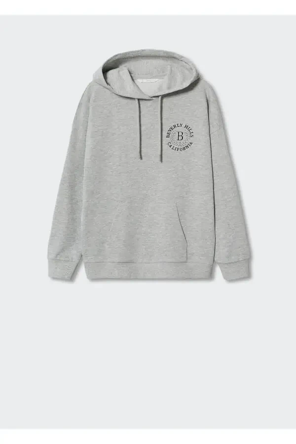 Light Grey Sweatshirt for Girls - 3