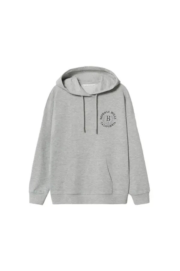 Light Grey Sweatshirt for Girls - 4