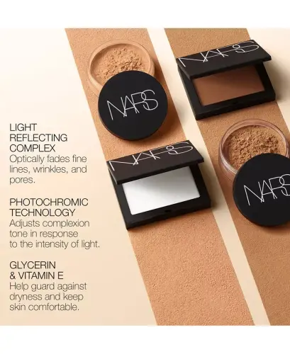Light Reflecting Pressed Setting Powder, .35 oz - Crystal (Very light to light) - 8