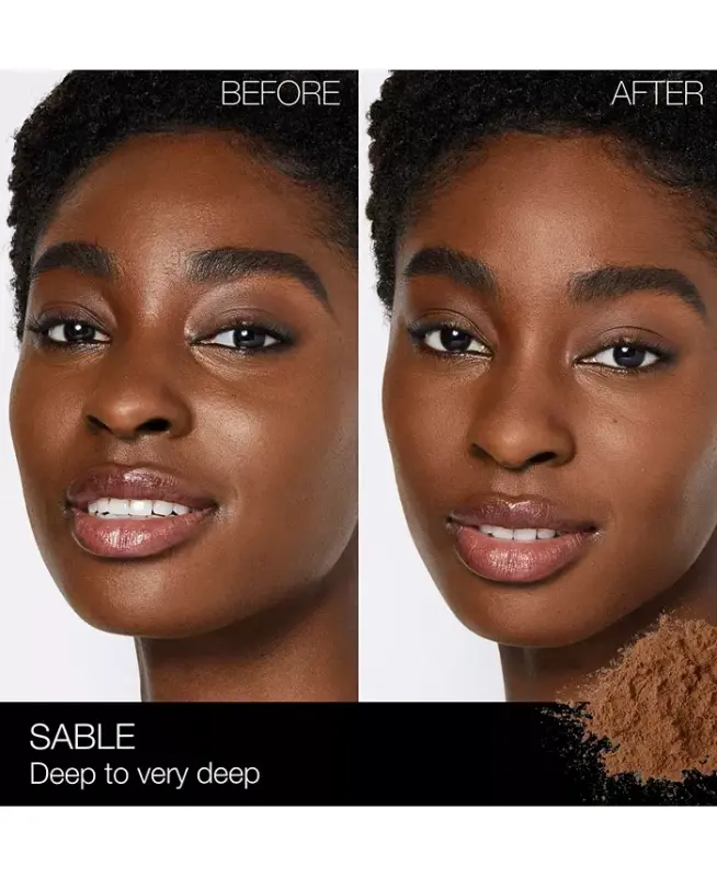 Light Reflecting Pressed Setting Powder, .35 oz-Sable (Deep to very deep) - 3