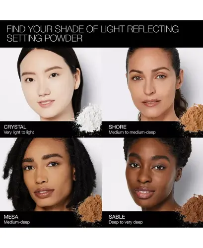 Light Reflecting Pressed Setting Powder, .35 oz-Sable (Deep to very deep) - 4