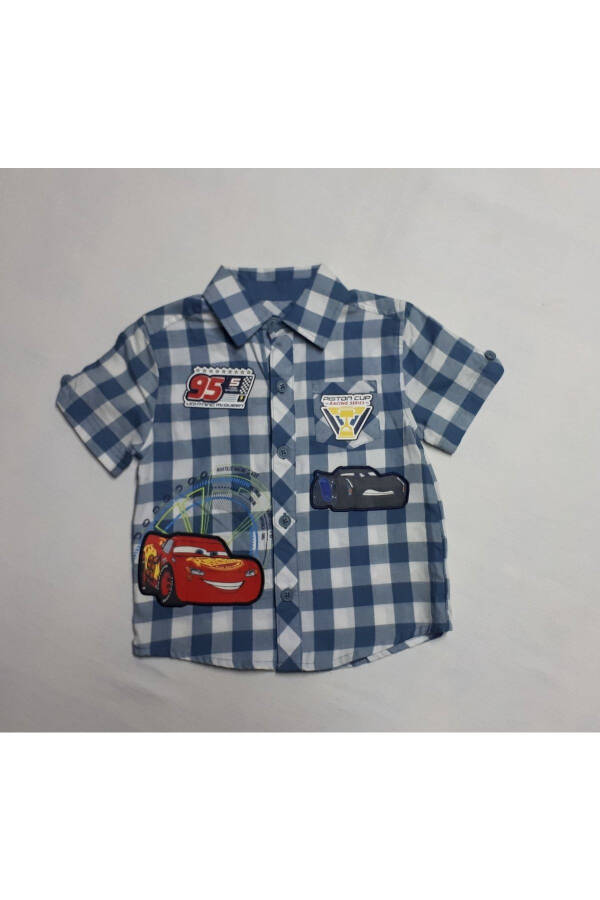 Lightning McQueen Plaid Shirt - 1