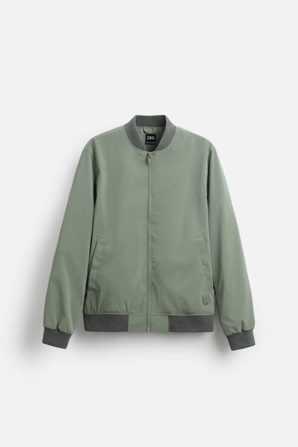 Lightweight bomber jacket, light khaki. - 14