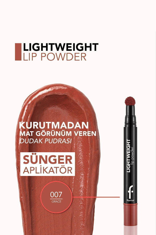 Lightweight Lip Powder - 007 Grace - 10