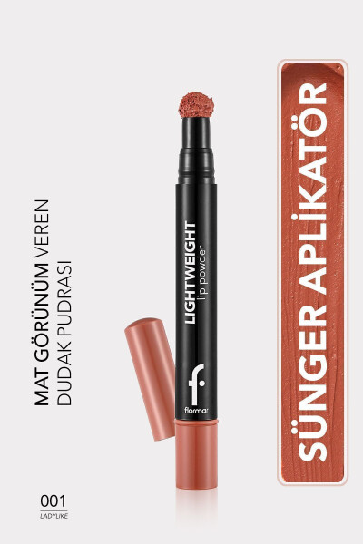 Lightweight Matte Lip Powder (Nude) - 001 Ladylike - FLORMAR