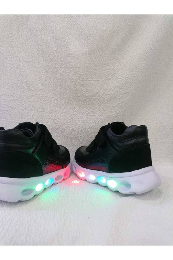 Lightweight, orthopedic, light-soled children's boots made of genuine leather. - 10