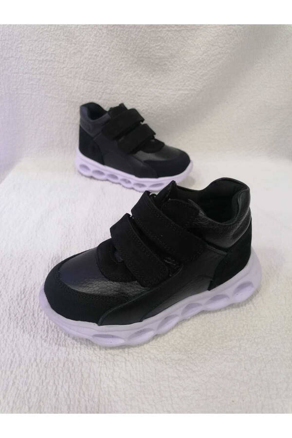 Lightweight, orthopedic, light-soled children's boots made of genuine leather. - 13