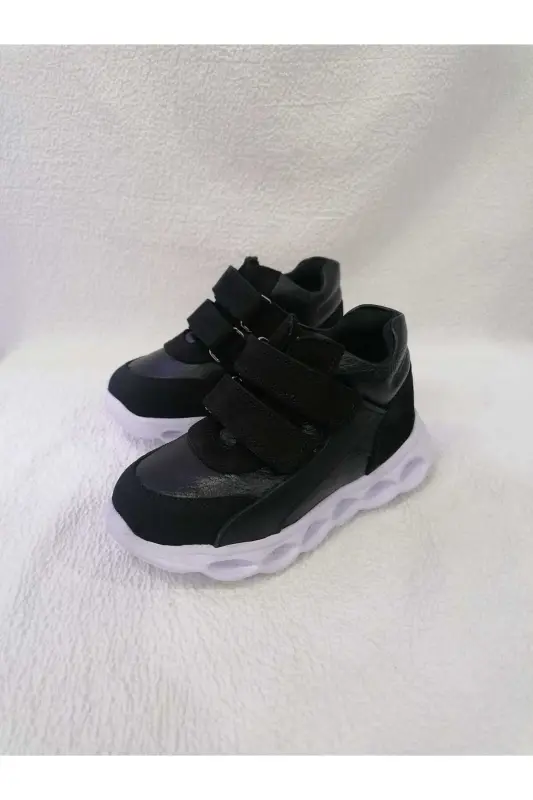 Lightweight, orthopedic, light-soled children's boots made of genuine leather. - 8