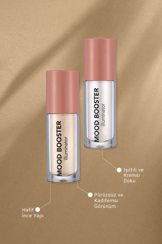 Likit Aydınlatıcı - Mood Booster Liquid Illuminator - 003 Bronze Glow - 8682536043694-003 003 BRONZE GLOW - 6