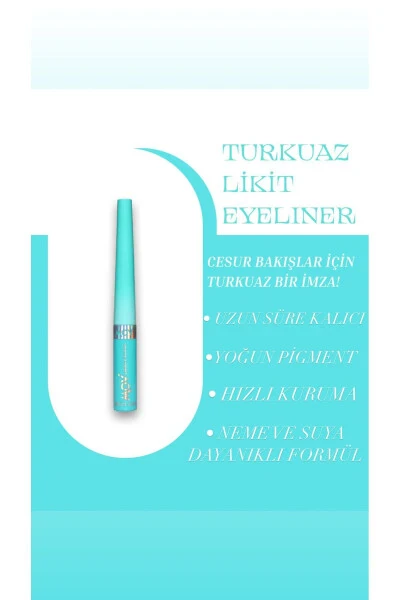 Likit Eyeliner Turkuaz 3.5 gr-TURKUAZ - MOV