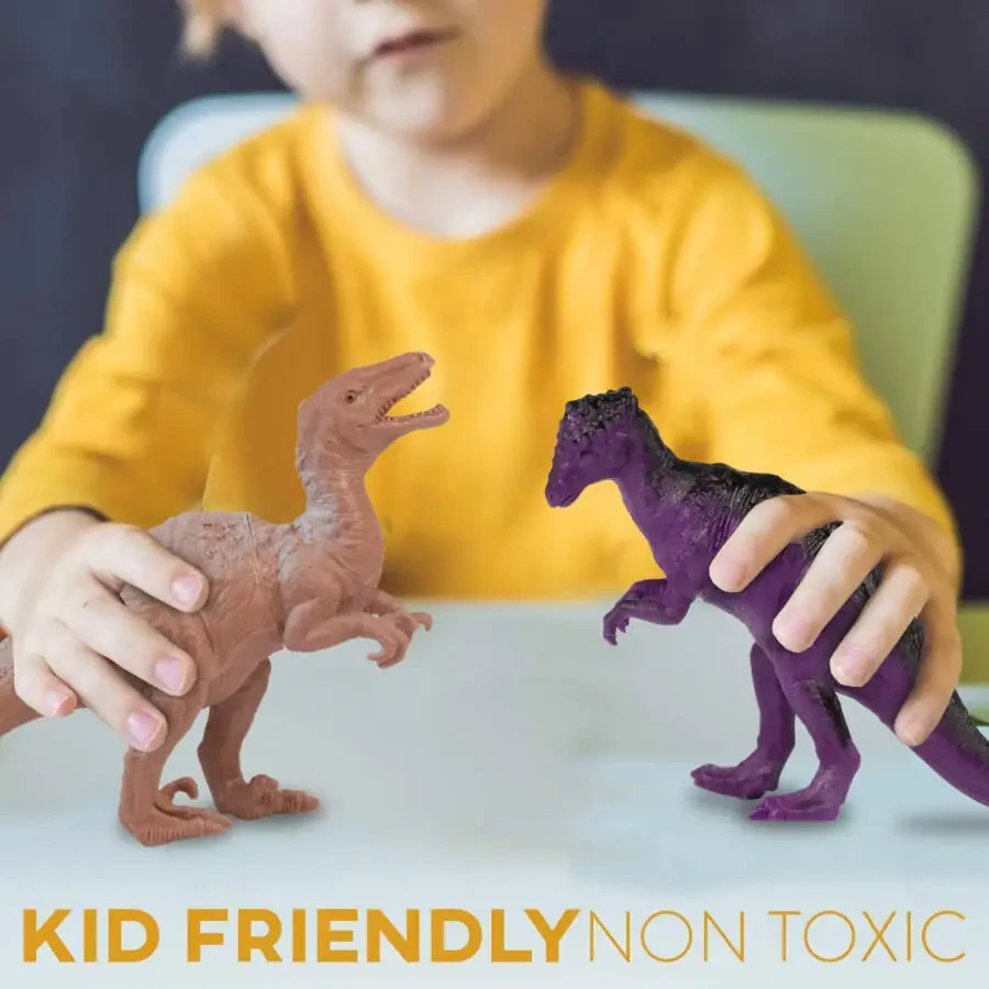 LI'L-GEN Kids Dinosaur Interactive Sound Book, Multicolor - 1