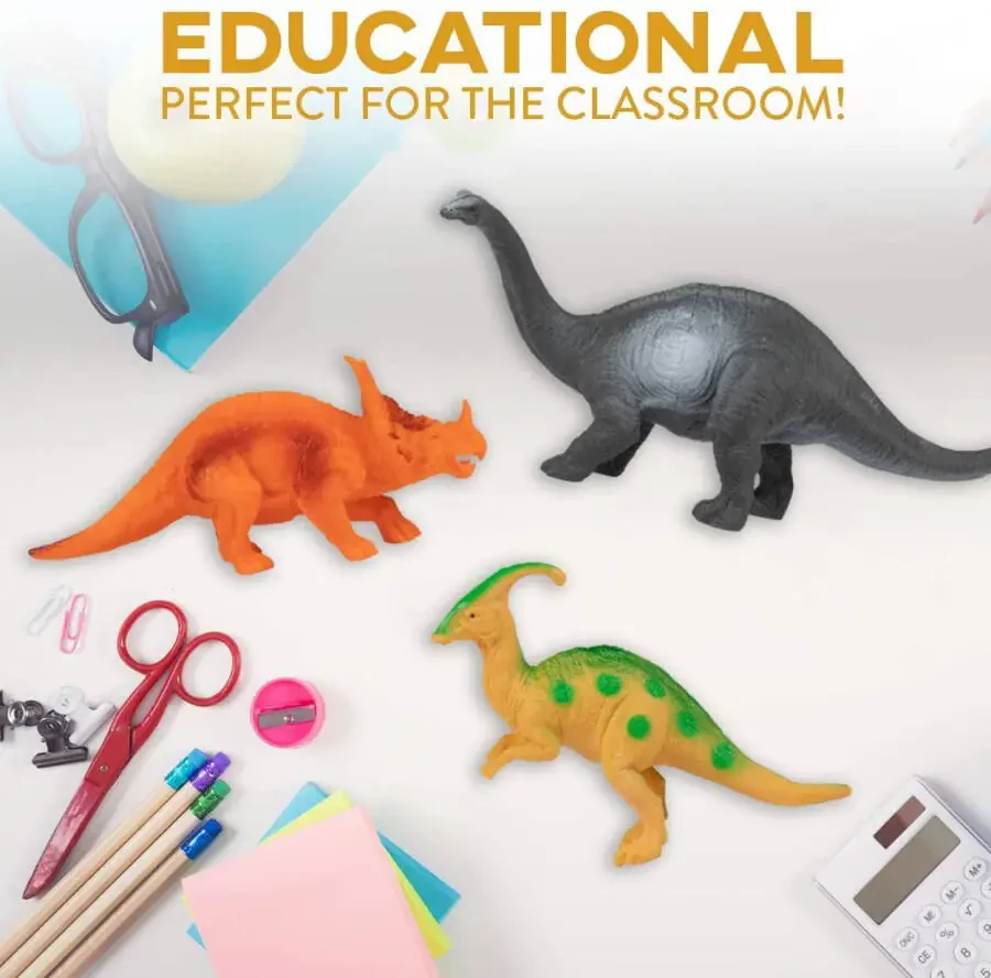 LI'L-GEN Kids Dinosaur Interactive Sound Book, Multicolor - 4