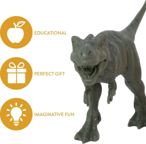 LI'L-GEN Kids Dinosaur Interactive Sound Book, Multicolor - 5