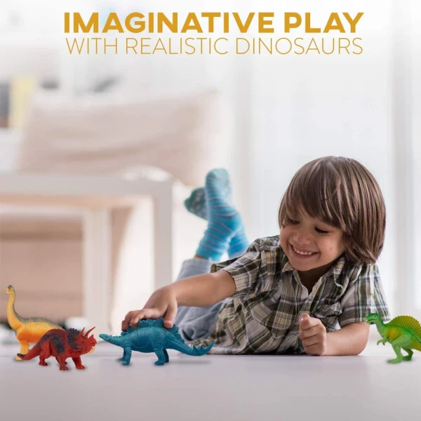 LI'L-GEN Kids Dinosaur Interactive Sound Book, Multicolor - 6