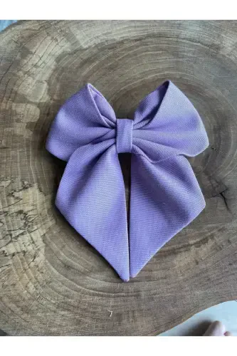 LİLA FİYONK TOKA / KURDELE TOKA / YAZ TOKASI-Lila - 3