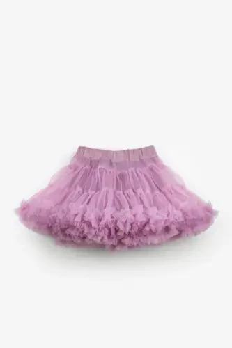 Lila Kız Çocuk Tütü Etek - Bonita-Lila - 8