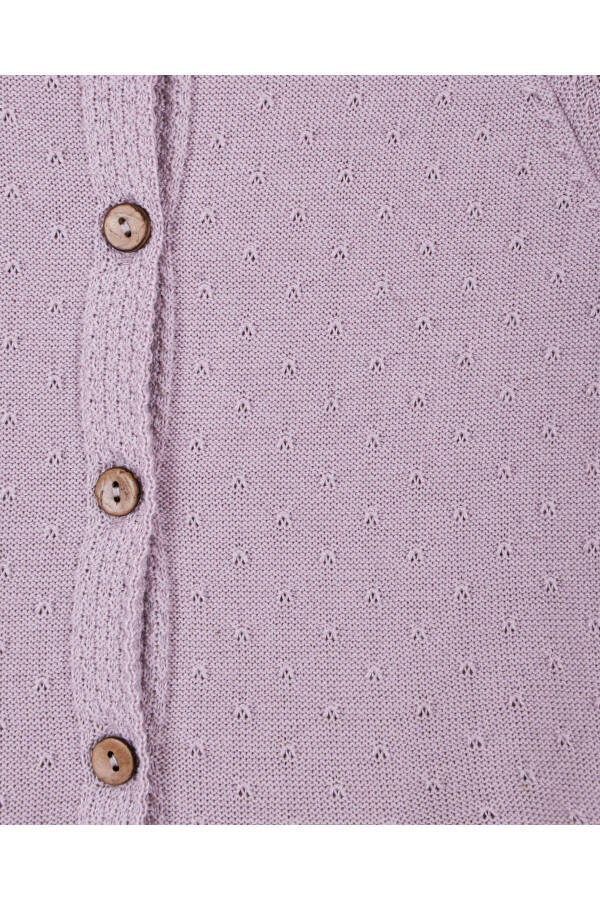 Lila knitted cardigan with pleats - 2