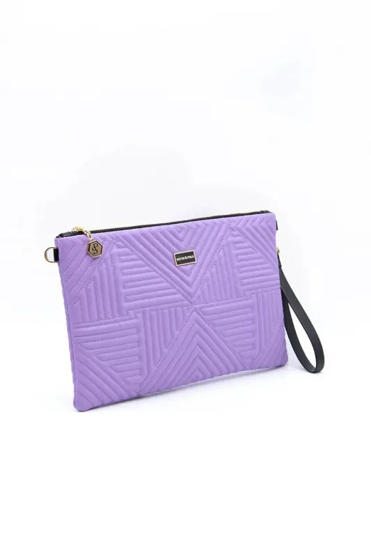 Lila - Lila SP1034 Kadın Portföy & Clutch-154 LİLA - 3