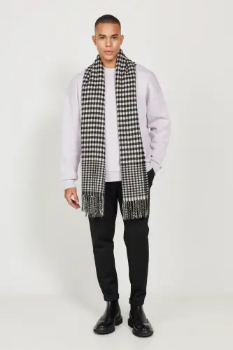 Lila Oversize Fit Bol Kesim Pamuklu Içi Polarlı 3 Iplik Bisiklet Yaka Sweatshirt - Lila - AC&Co / Altınyıldız Classics (1)