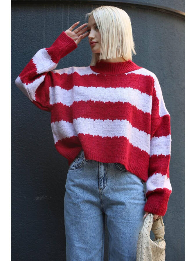 Lila Rangli Oversize Ko'ylagi MG1205 - 3