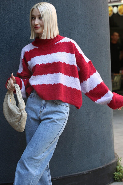 Lila Rangli Oversize Ko'ylagi MG1205 - 12