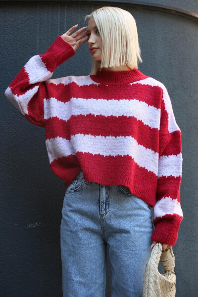 Lila Rangli Oversize Ko'ylagi MG1205 - 13