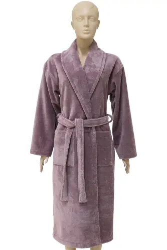 Лила Женский/Мужской Унисекс Шальке Борно Тек Парча-лила - AİRYCOT (1)