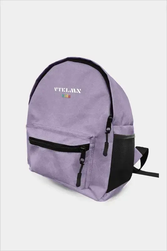 Lilac Colored Children Kindergarten Nursery Preschool Backpack-LILAC - 2