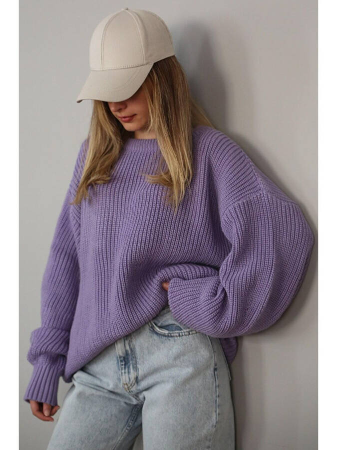Lilac Sweater-Lilac - 3