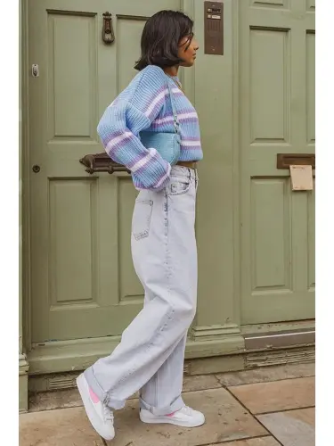 Lilac Sweater Mg1244-Lilac - 3