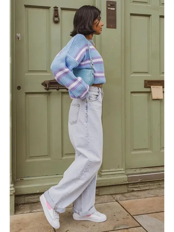 Lilac Sweater Mg1244-Lilac - 3