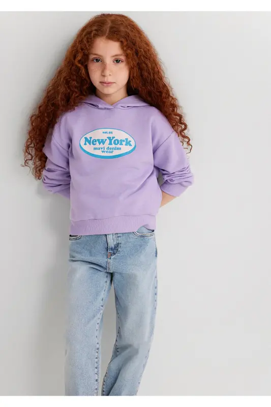 Lilac Sweatshirt 7S10063-70519 - 1
