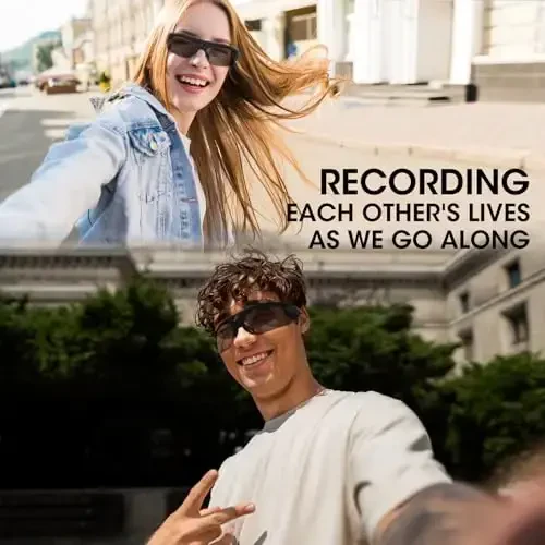 Li&Lu Sport Camera with WiFi, Camera Sunglasses for Outdoor Sports Supports iOS&Android (64GB TF Card Included) - 6