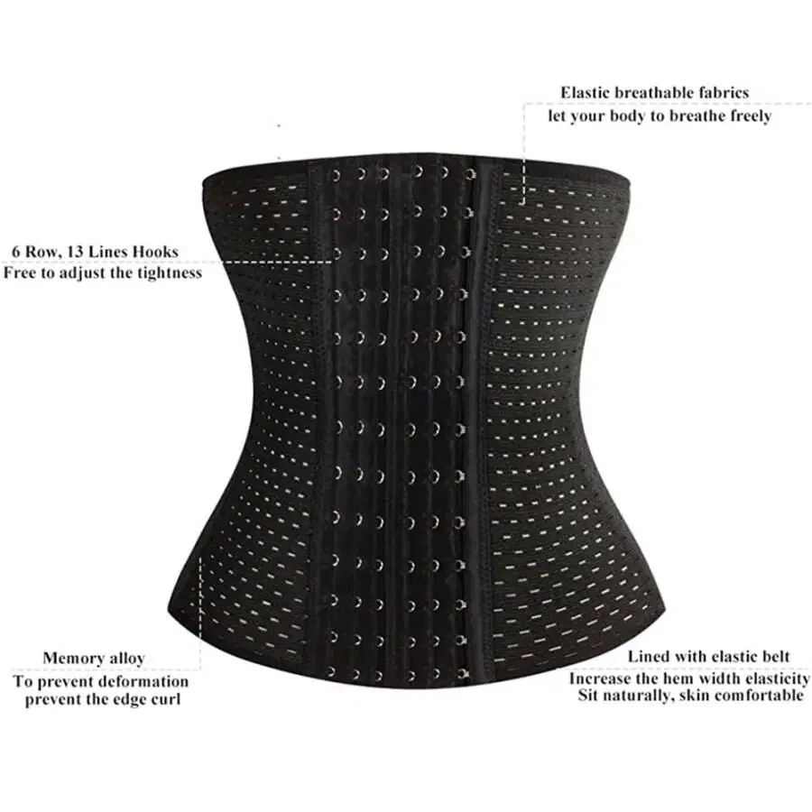 Lilvigor Waist Cincher Trainer Body Tummy Girdle Control Corset Sport Shaper Belly- - 3