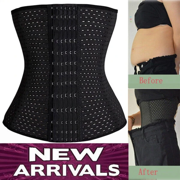 Lilvigor Waist Cincher Trainer Body Tummy Girdle Control Corset Sport Shaper Belly - RUANKEKE